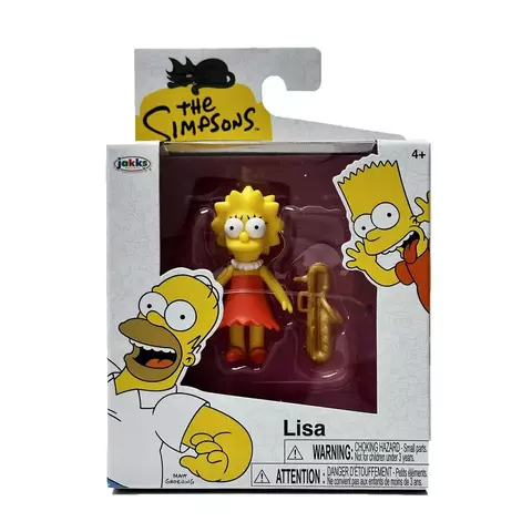 The Simpsons Lisa Articulado 5 Cm 4040 Sunny Jakks Pacific