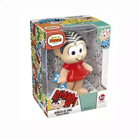 Boneco de Vinil Mônica Turma da Mônica Lider Brinquedos 2853