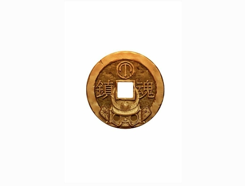 Tinco - Moeda Magnética – Coleção Samurai - Limited Edition - Toy Art em Metal Feito no Brasil