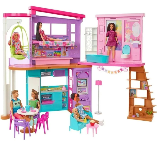 Cada da Barbie Malibu Mattel HCD50