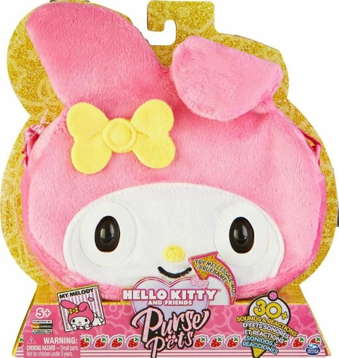 Purse Pets Bolsa Interativa Sanrio My Melody Hello Kitty Sunny 3403