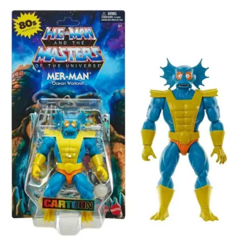 Masters Of The Universe Mer Man Aquático Cartoon Mattel Hyd31