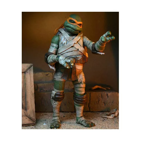 Michelangelo Mummy Universal Monsters Vs Tmnt 7scale Neca