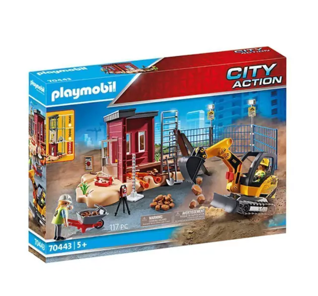 Playmobil Mini Escavadora City Action Sunny 70443