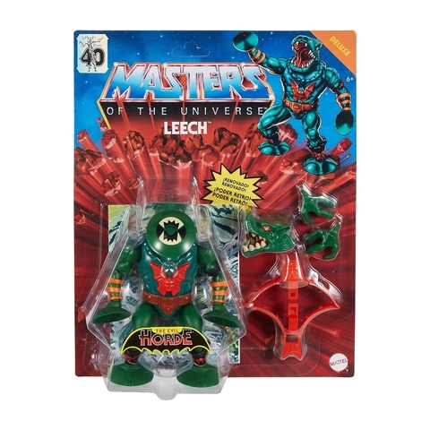 Boneco Masters Of The Universe Motu Leech Deluxe Hdt25 Mattel