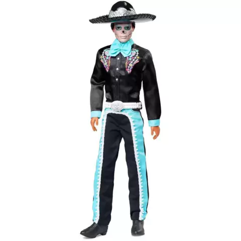 Boneco Ken Dia De Los Muertos Barbie Signature Mattel HRM73