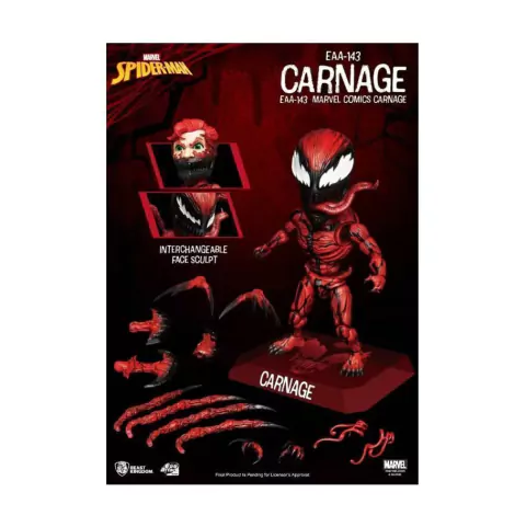 Carnage Egg Attack Action Marvel Comics Beast Kingdom