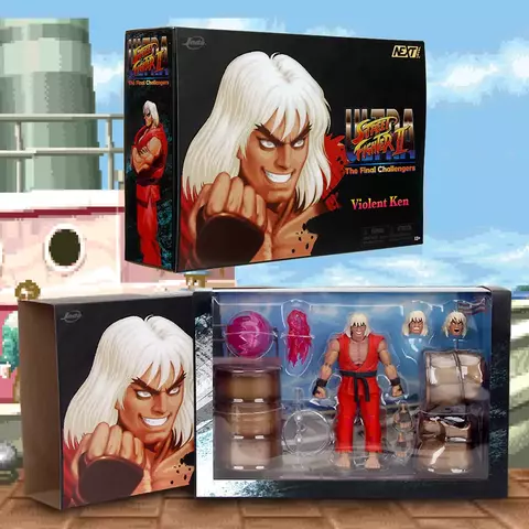 Violent Ken Ultra Street Fighter 2 Jada Toys 35552