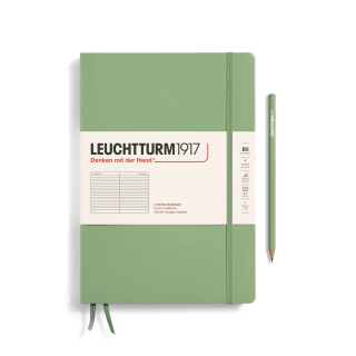 Caderno Leuchtturm1917, Composition (B5) - 219 Páginas, Capa dura, Pautado, Sálvia 366173 - comprar online