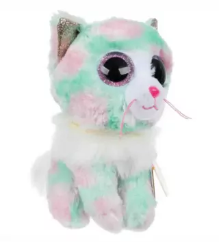 Pelúcia Beanie Boos Ty Gatinho Opal  22 Cm Toyng 44109