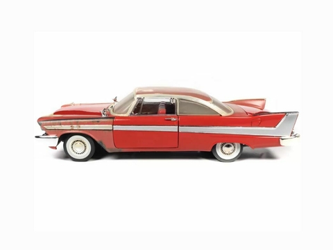 Miniatura Plymouth Fury Christine 1/18 Com Luz Auto Word SS130