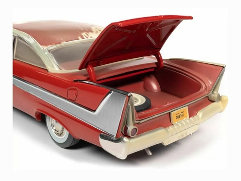 Miniatura Plymouth Fury Christine 1/18 Com Luz Auto Word SS130