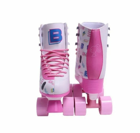 Barbie Patins 4 Rodas Tamanho 35/36 Fun F0165-5