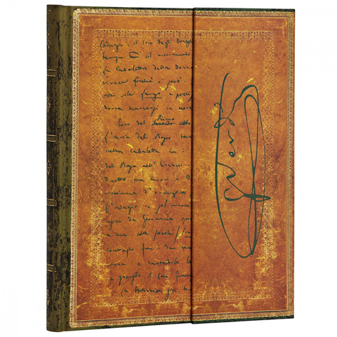 Caderno Paperblanks Verdi Carteggio Ultra 23x18 Cm Capa Dura 29137