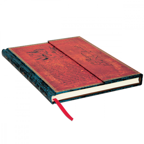 Caderno Paperblanks Lewis Carroll Ultra 23x18 Cm Capa Dura 46073