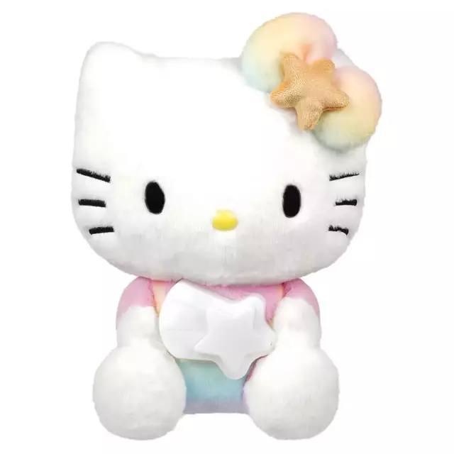Pelúcia Hello Kitty Com Luz e Som 25cm 4326 Sunny 