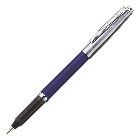 Caneta Tinteiro Pierre Cardin Penomatic Azul c/Cromado 7411
