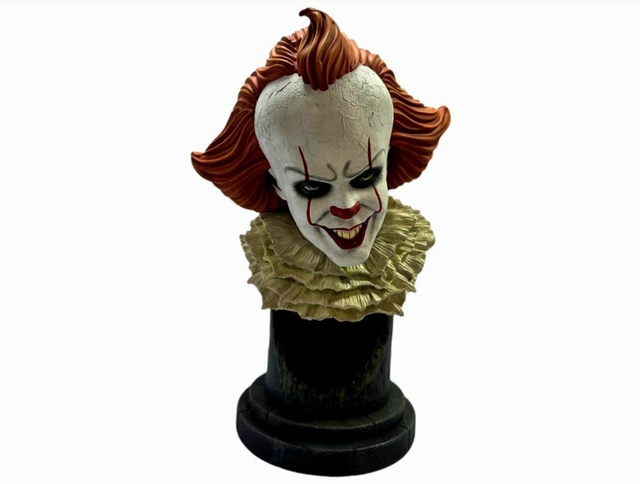 Busto Pennywise em Resina - Escala 1/2 - Splash Toys