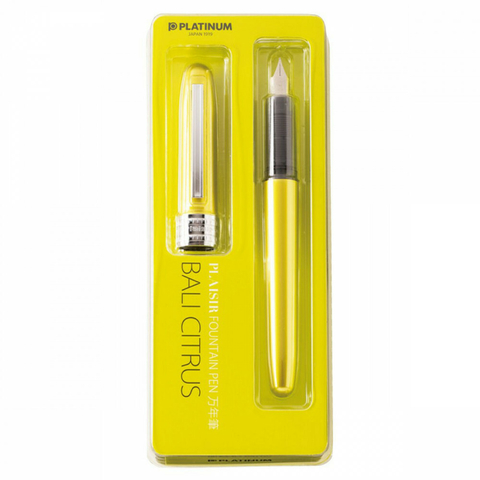 Caneta Tinteiro Platinum Plaisir 0.3mm Bali Citrus PGB-1000 47-2
