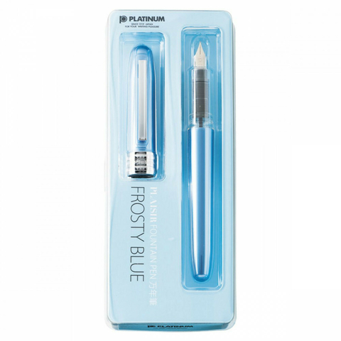 Caneta Tinteiro Platinum Plaisir 0.3mm Frosty Blue PGB-1000 57-2