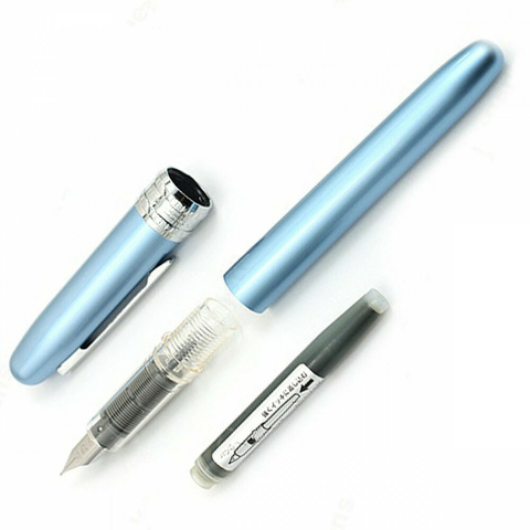 Caneta Tinteiro Platinum Plaisir 0.3mm Frosty Blue PGB-1000 57-2