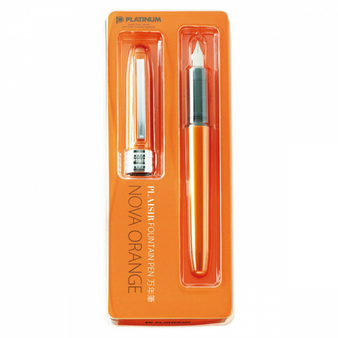 Caneta Tinteiro Platinum Plaisir 0.3mm Orange PGB-1000 25-2
