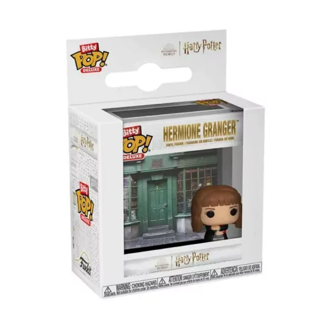 Bitty Pop! Deluxe Harry Potter Hermione e Floreios e Borrões