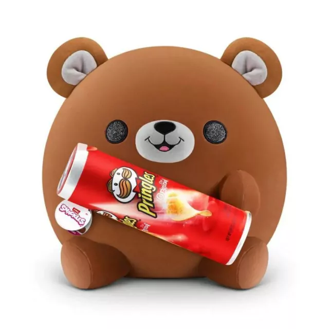 Pelúcia Snackles 35cm Urso Terry Com Pringles Candide 1217
