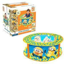Piscina De Bolinhas Minions Com 100 Bolinhas 2792 Lider Brinquedos