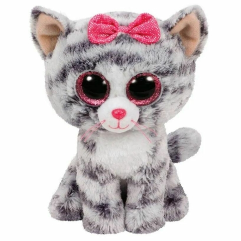 Pelúcia Beanie Boos Ty Gatinha Kiki 16 Cm Toyng 44098