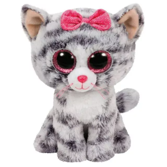 Pelúcia Beanie Boos Ty Gatinha Kiki 16 Cm Toyng 44098