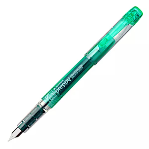 Caneta Tinteiro Platinum Preppy Japão Fountain Pen Verde Fina 03