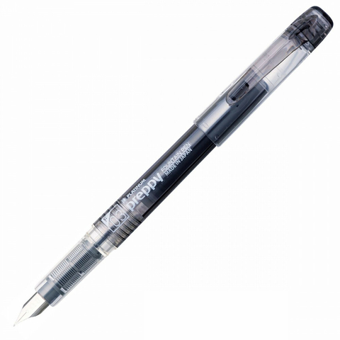 Caneta Tinteiro Platinum Preppy Japão Fountain Pen Preta Fina 03