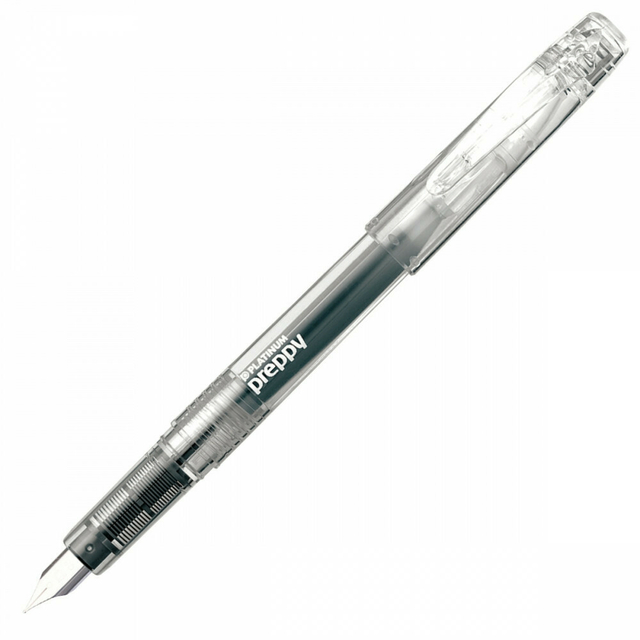 Caneta Tinteiro Platinum Preppy F 03 Transparente