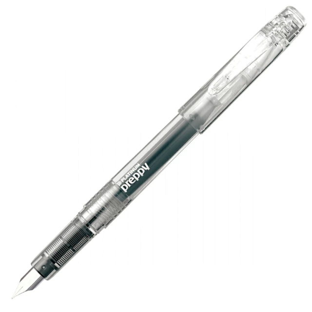 Caneta Tinteiro Platinum Preppy F 03 Transparente