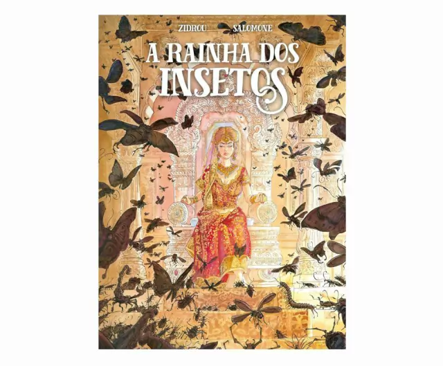 A Rainha dos Insetos Por Zidrou Comix Zone