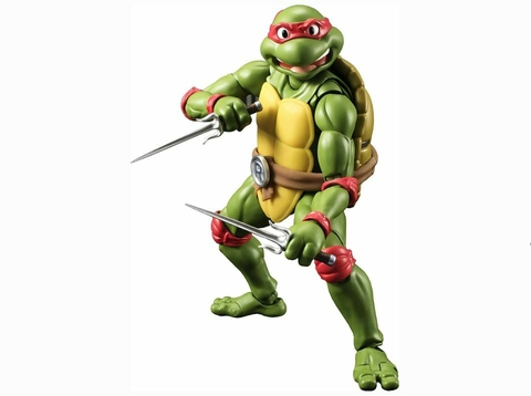 Raphael TMNT S.H. Figuarts Bandai Embalagem Aberta