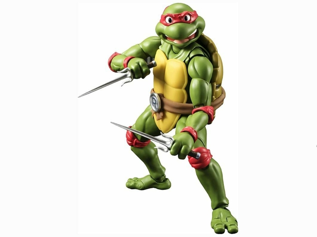 Raphael TMNT S.H. Figuarts Bandai Embalagem Aberta 