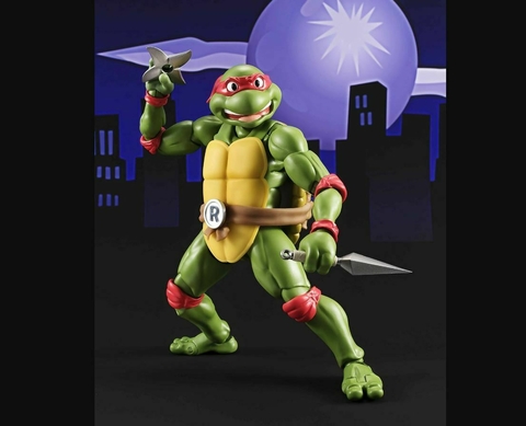 Raphael TMNT S.H. Figuarts Bandai Embalagem Aberta