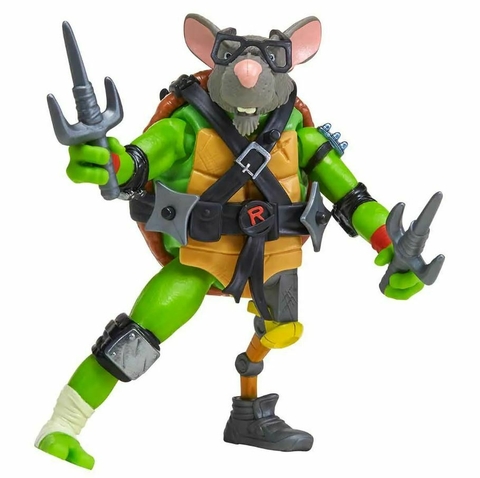 Boneco Raphael de 10cm Mix 'N Match As Tartarugas Ninja 4682