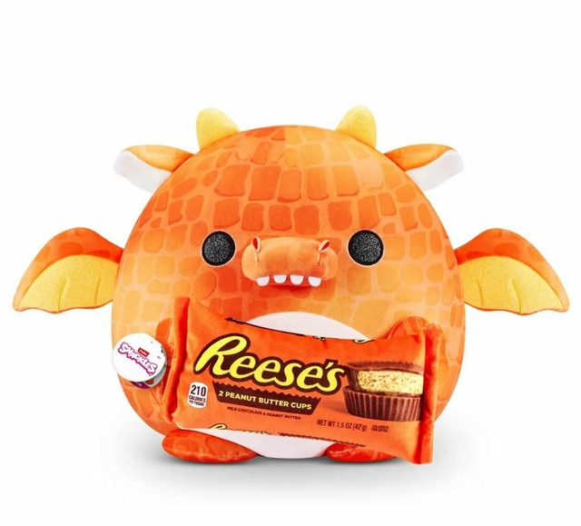 Pelúcia Snackles 35cm Dragão Felix com Reese's Candide 1217