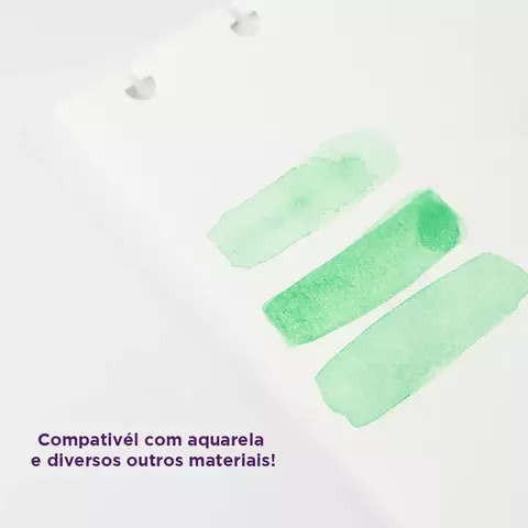 Refil De Desenho Art A4 10 Folhas 200g/m² Cird1002 Caderno Inteligente