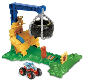 Pista Hot Wheels Monster Trucks Chargin Challenge Htp18