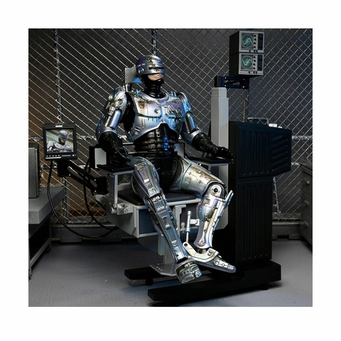 Ultimate RoboCop Battle Damaged With Chair - 7" Scale - Neca