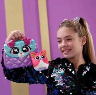 Pelucia Ruby  Glam Buddies Amigos Charmosos Fun F0165-8