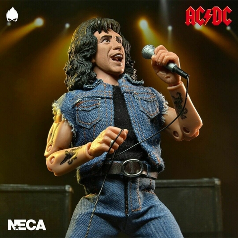 Figura Bom Scott Highway to Hell - ACDC - 8 Clothed - Neca