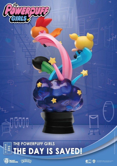 Estátua Powerpuff Girls The Day is Sauved - D-Stage Beast Kingdom