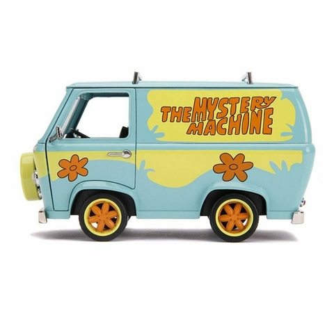 The Mystery Machine + Figuras Scooby Doo e Salsicha 1:24 Jada Toys 31720