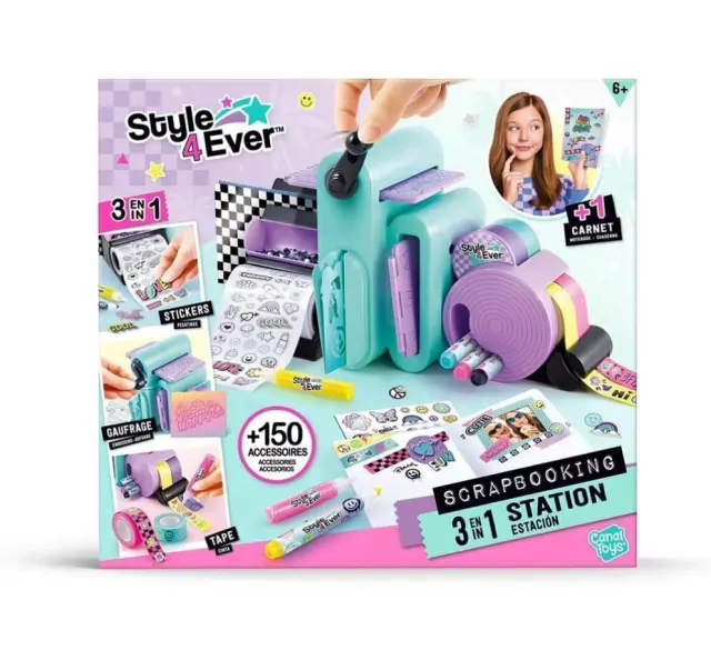 Style 4 Ever Estúdio de Scrapbooking 3 em 1 fun F0151-0