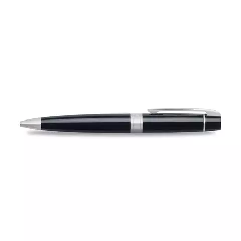 Caneta Esferográfica Sheaffer 300 Preta Com Clip Cromado E2931251